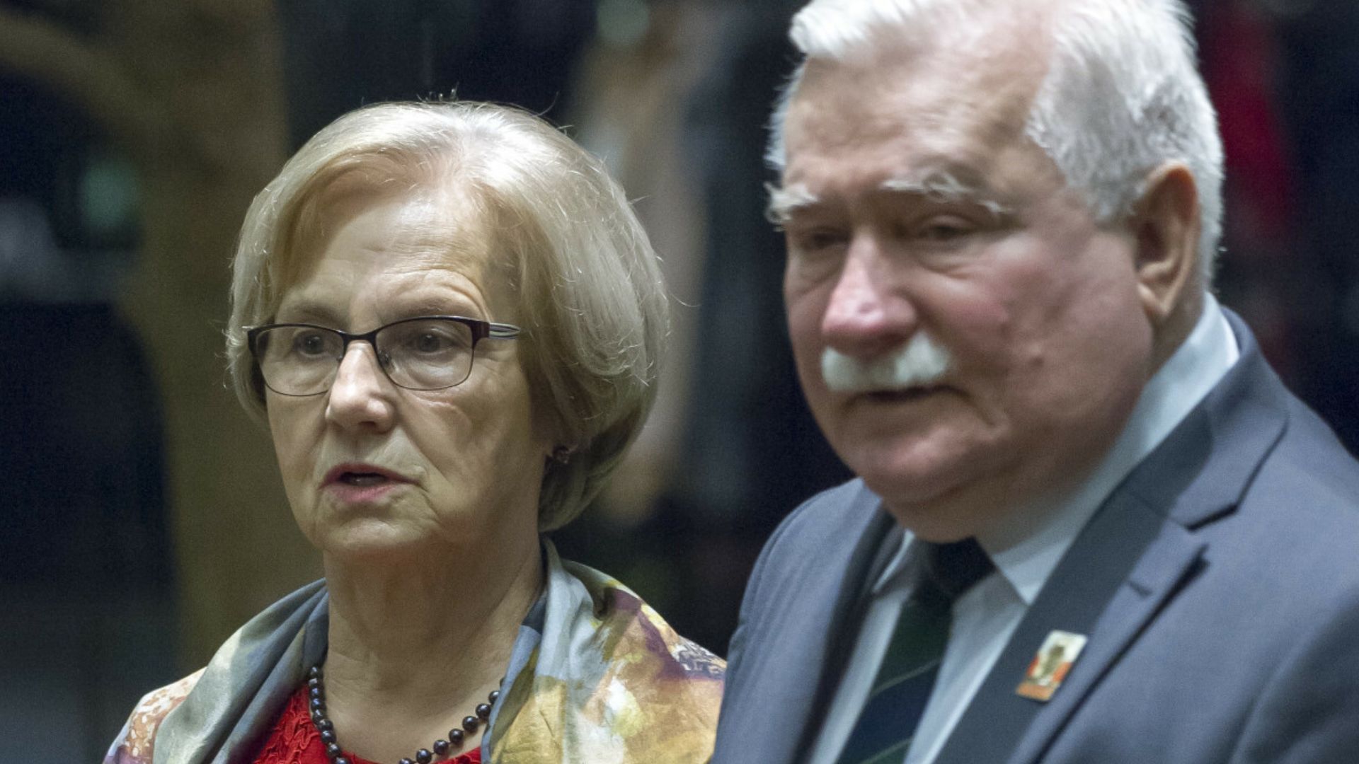 Danuta i Lech Wałęsowie