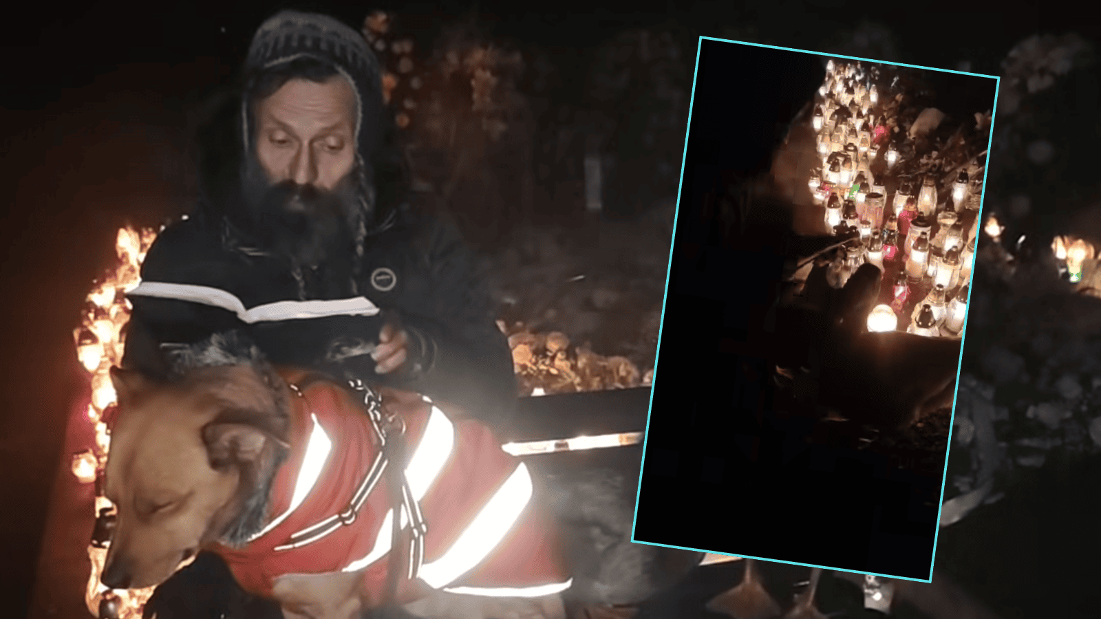 Niezwykli goście na grobie 11-letniej Danusi. Spotkali mamę dziewczynki i usłyszeli te słowa