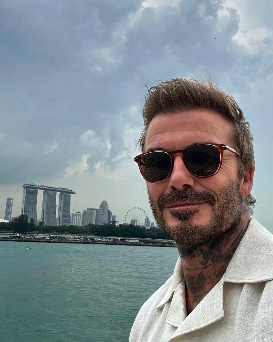 David Beckham fot. Instagram