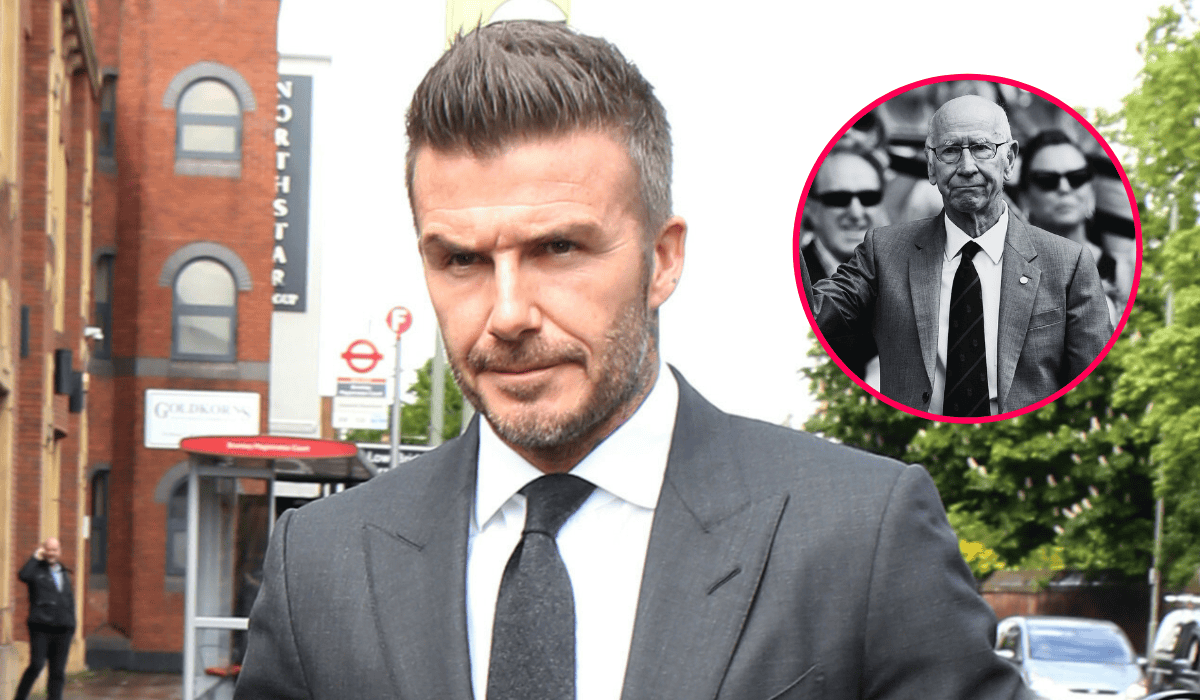 David Beckham, nie żyje Bobby Charlton