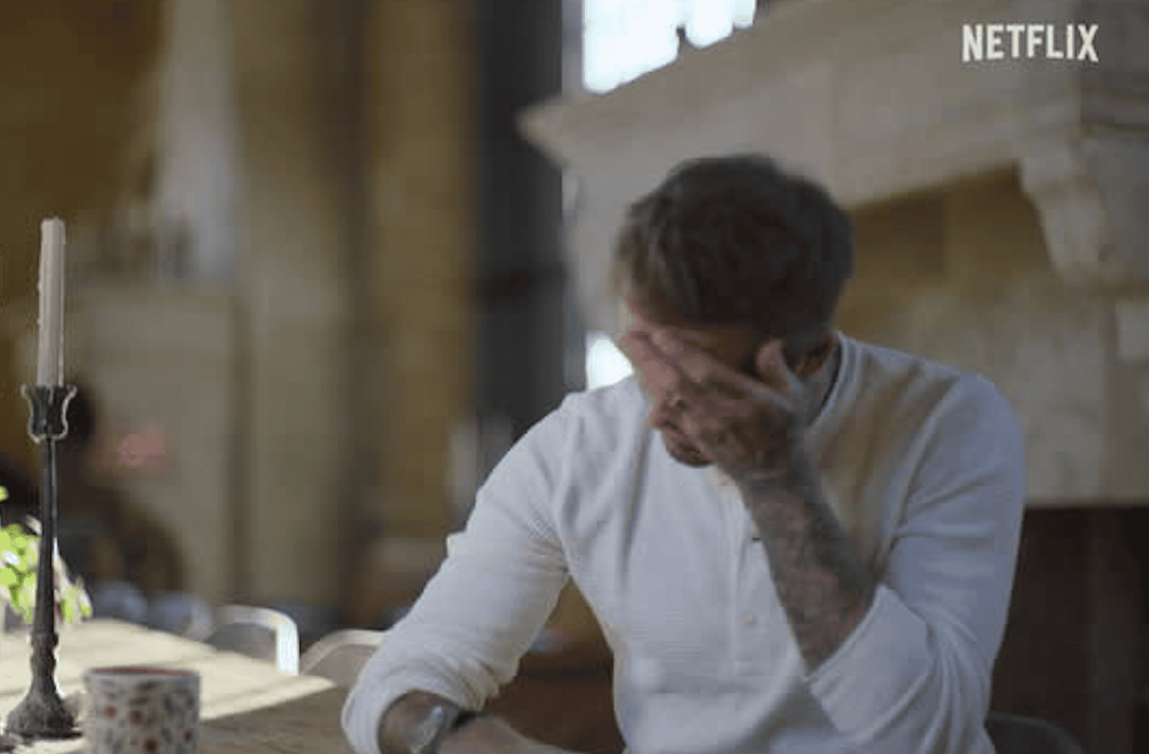David Beckham płacze w dokumencie Netflixa