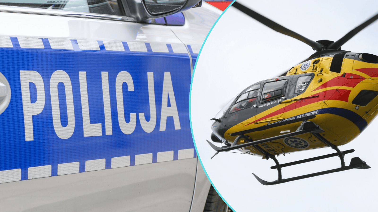 Dramatyczny wypadek w Zabrzu. Walka o życie 31-latka po uderzeniu w drzewo