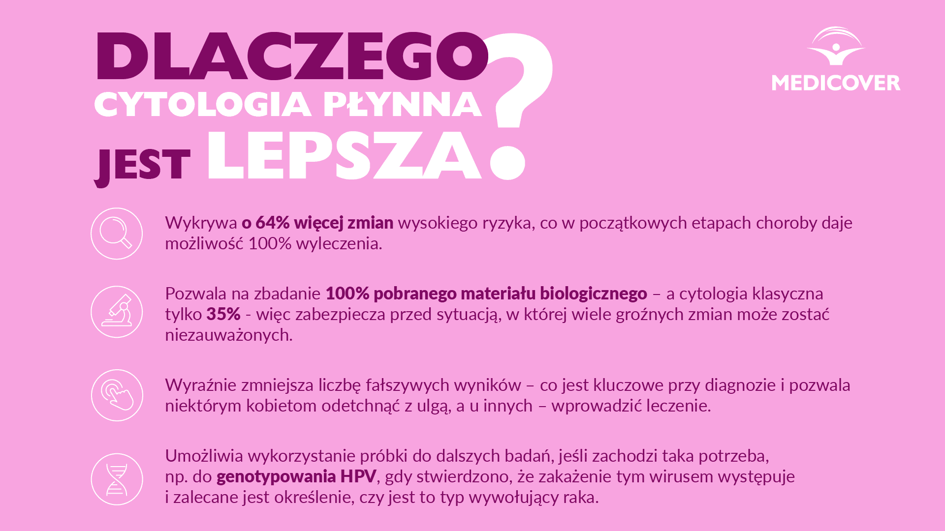 Dlaczego cytologia płynna jest lepsza? Zobacz!