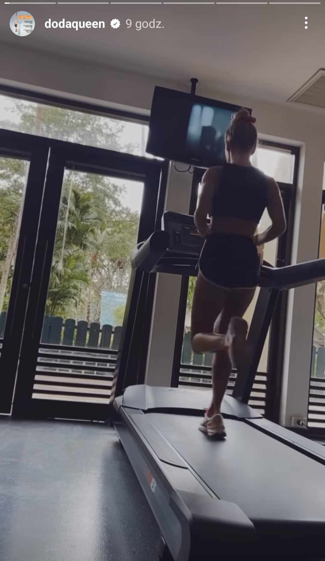 Doda na siłowni w Phuket, fot. Instagram