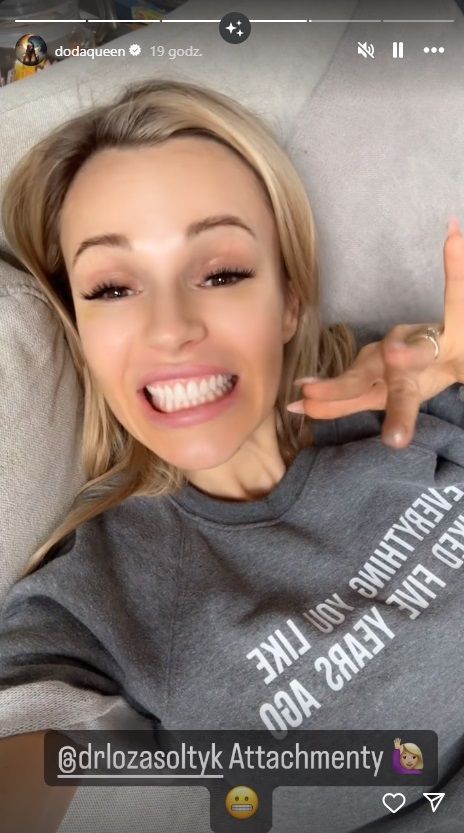 Doda pokazała nowe zęby, fot. Instagram