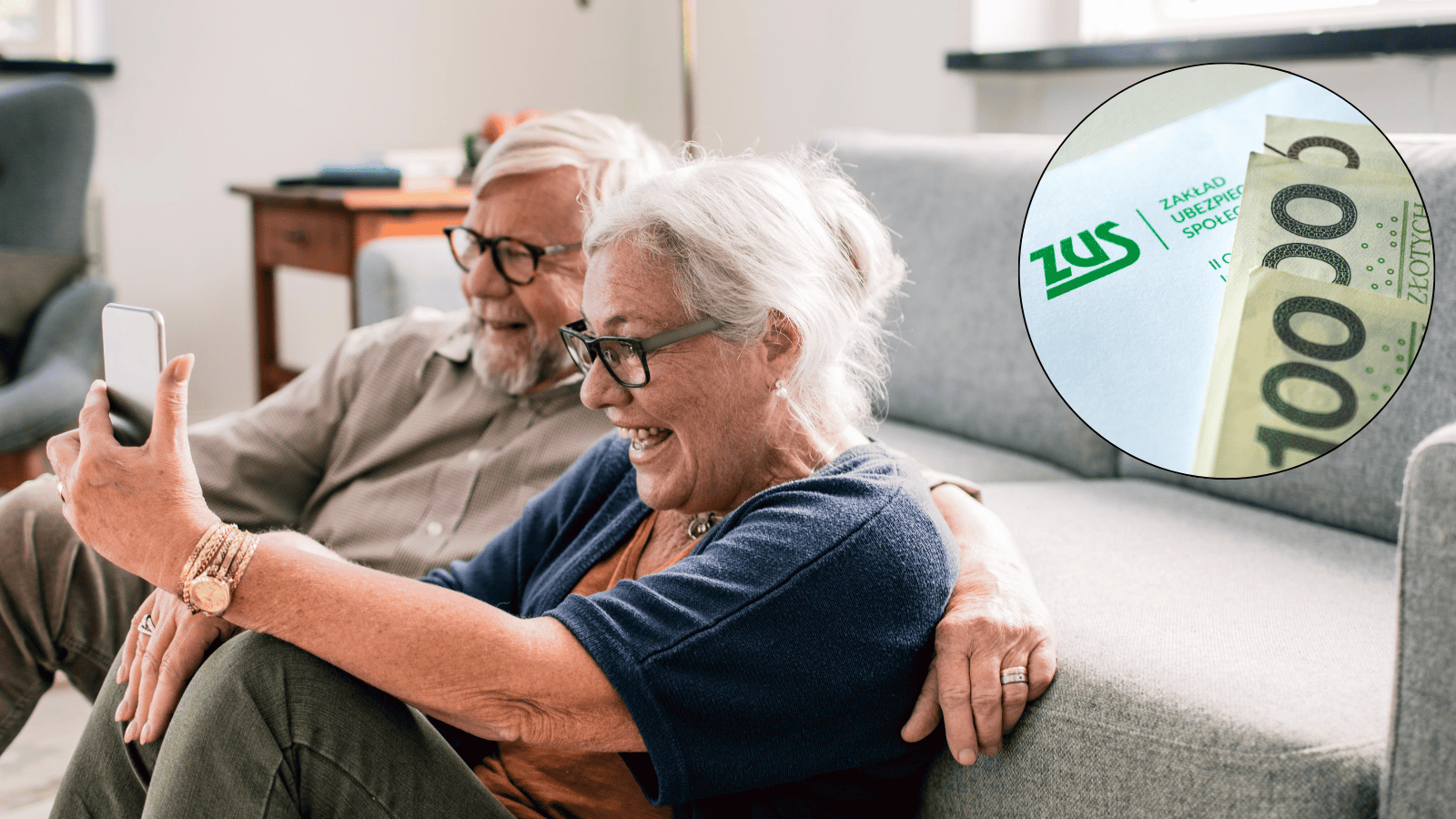 Seniorzy dzisiaj się ucieszą. Miły dodatek od ZUS na koncie. choćby 370 złotych