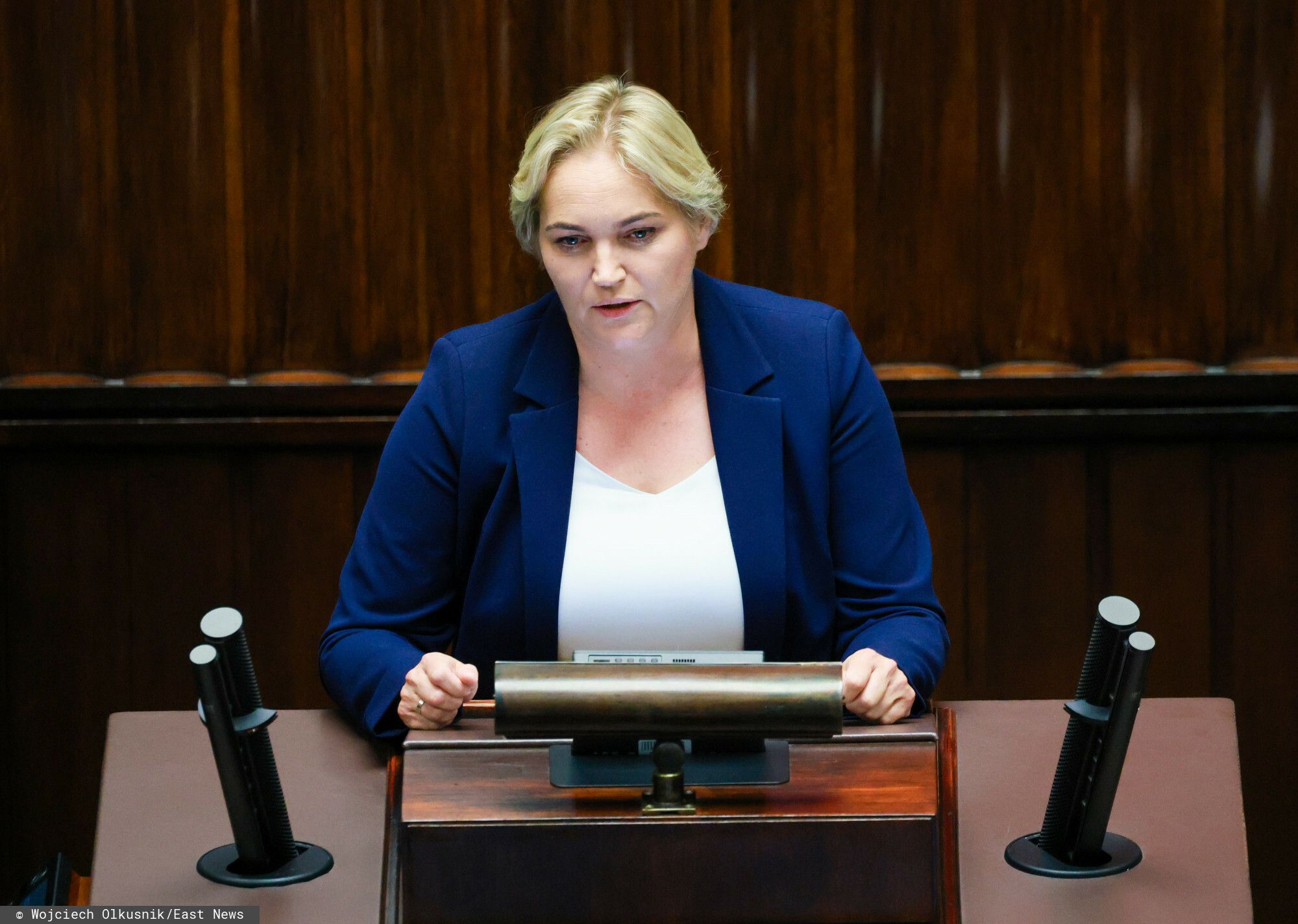 Dziennikarz TVN bezlitośnie punktuje Chorosińską za fikcyjną rozmowę. Nagrał wideo, które obnażyło wszystko