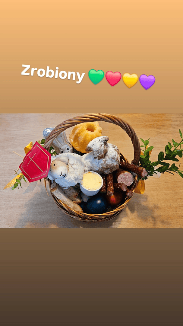 Gwiazdy chwalą się koszyczkami ze święconką. Kubicka i Schreiber postawiły na oryginalność