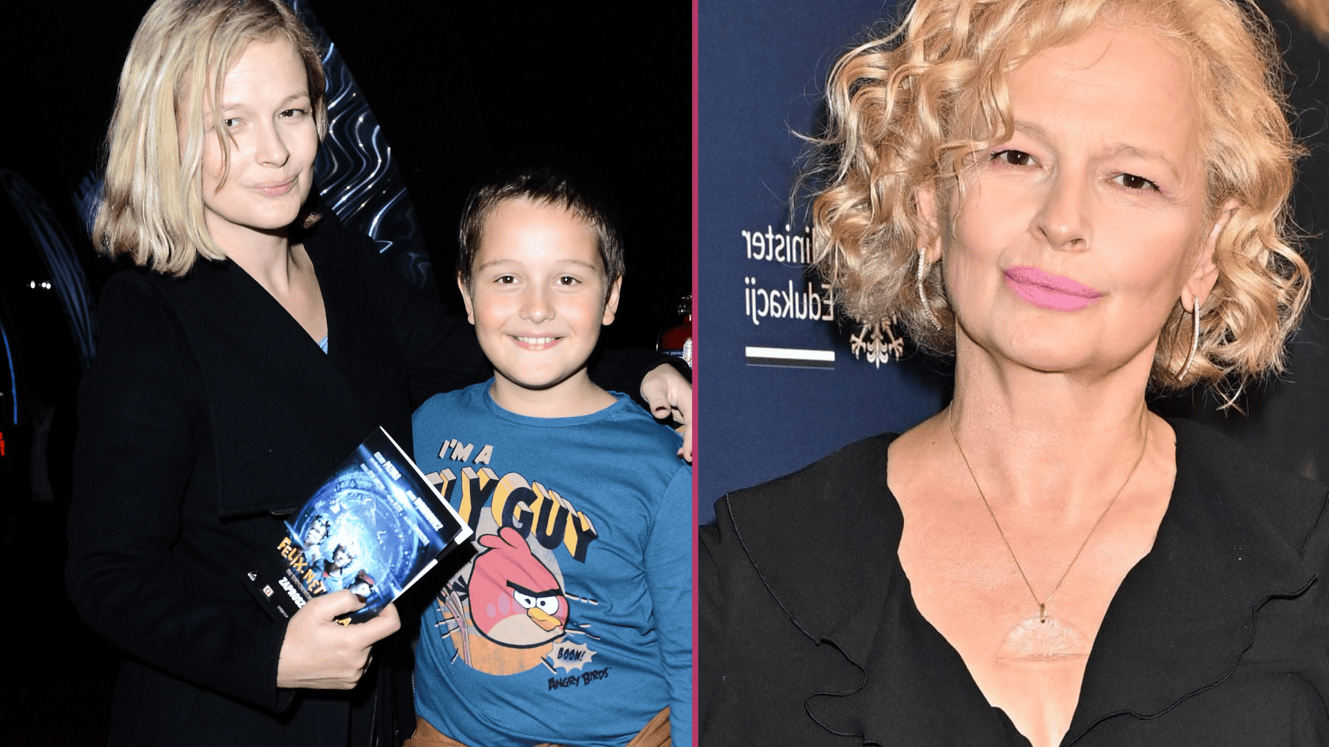 Dominika Ostałowska zabrała syna na premierę. Hubert to niezły przystojniak. Ale się zmienił!