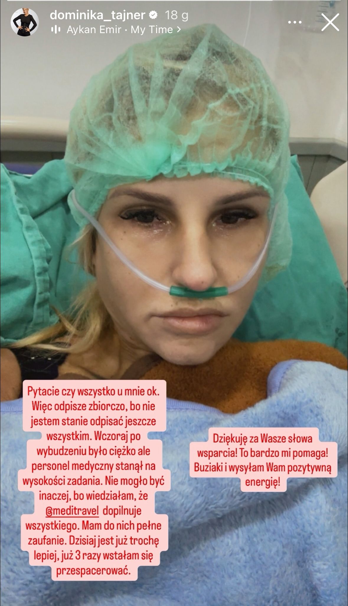 Dominika Tajner w szpitalu! "Było ciężko"