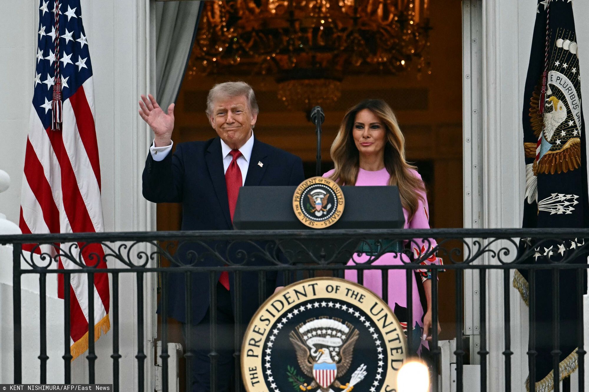 Tak Donald Trump potraktował Melanię. Powiedział to o niej przy wszystkich