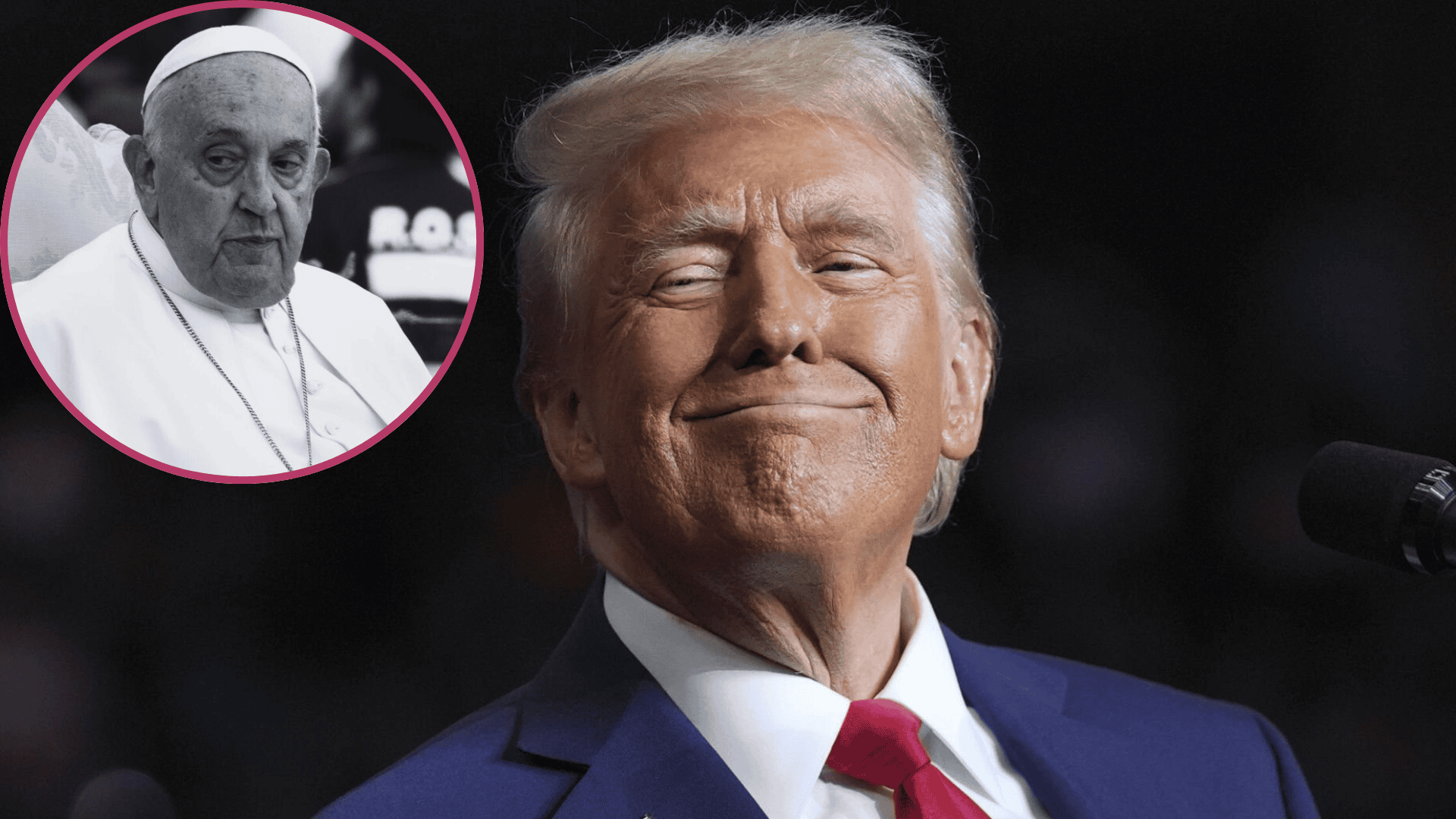 Donald Trump i Franciszek