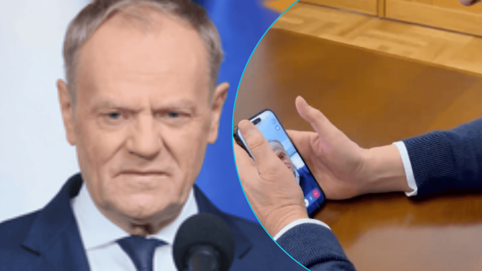 Tusk chwycił telefon i wybrał jeden numer. Wszystko opublikował w sieci. Ludzie są zachwyceni
