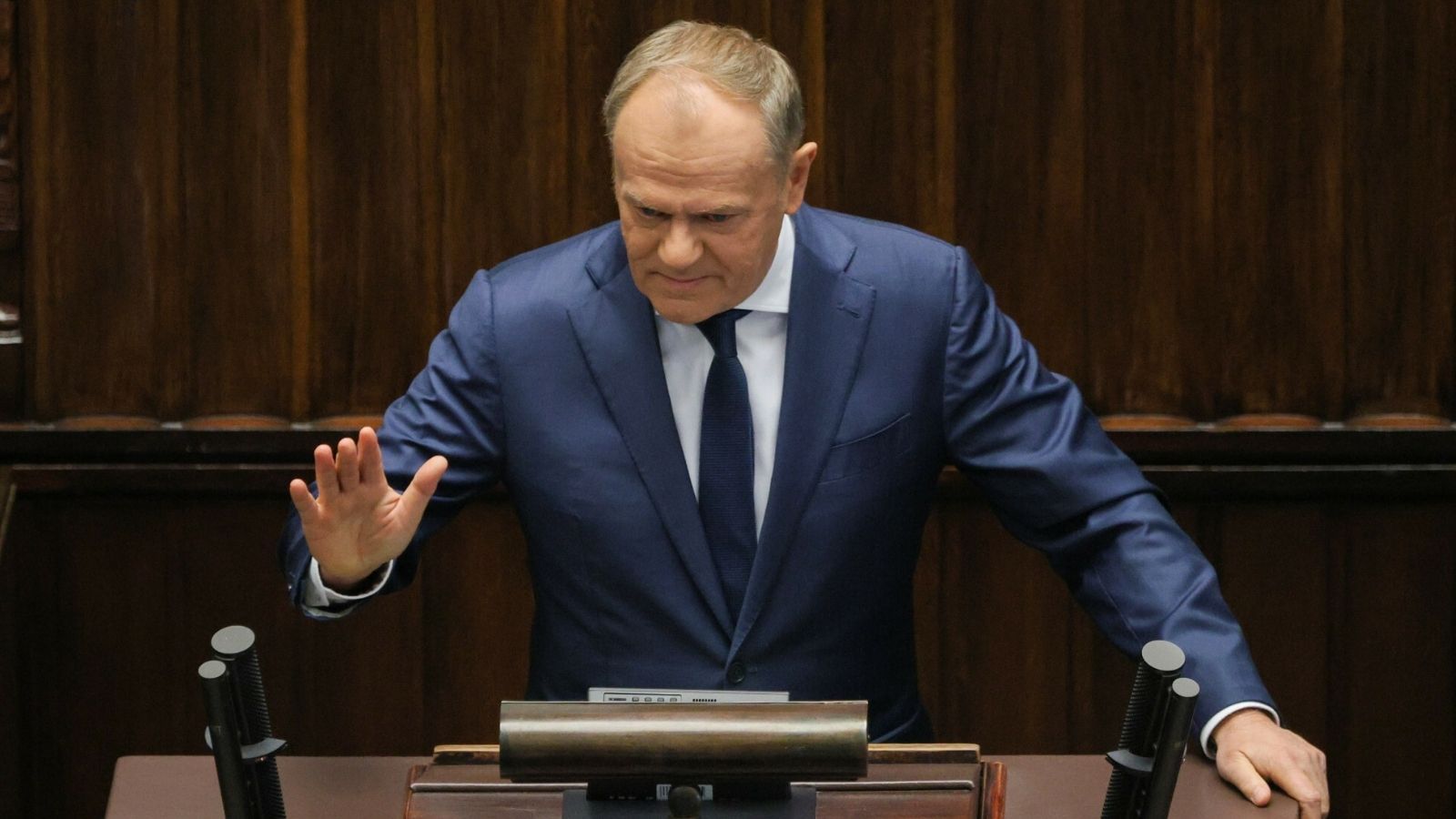 Donald Tusk, sejm