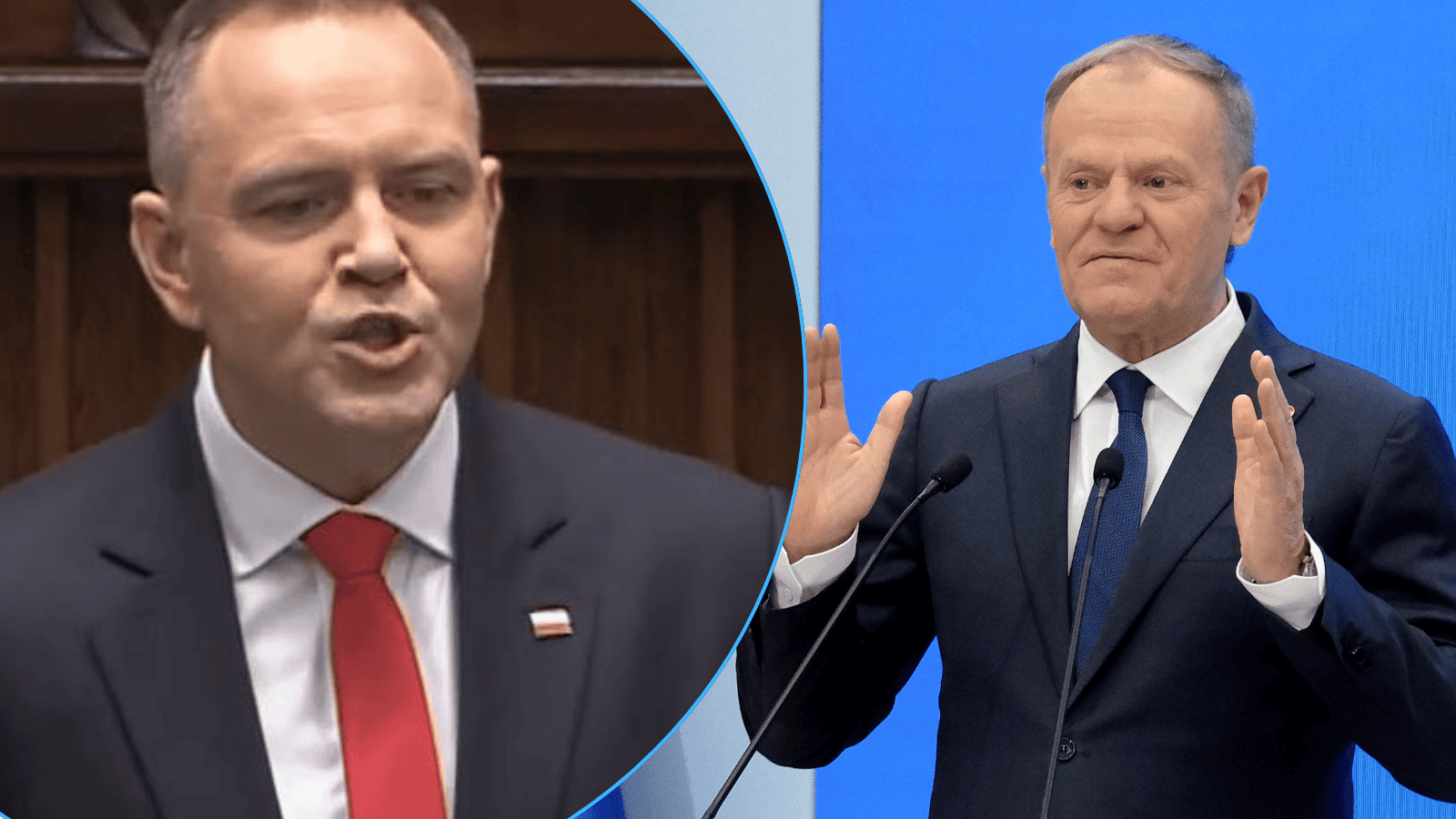 "Prezydent Nawrocki znowu wskazał". Donald Tusk nie powstrzymał się od komentarza