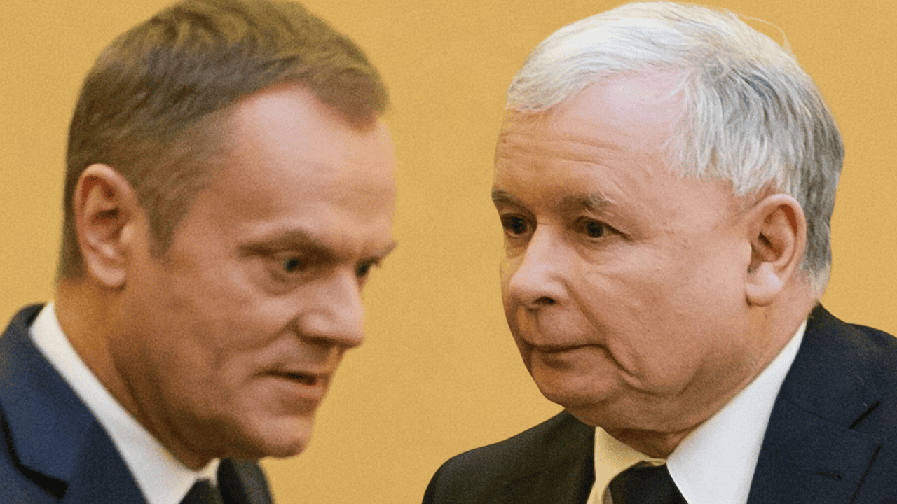 Donald Tusk i Jarosław Kaczyński