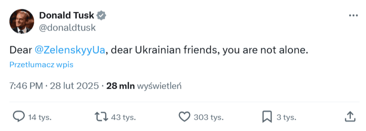 Donald Tusk w serwisie X_ „Dear @ZelenskyyUa, dear Ukrainian friend_ - [x.com].png