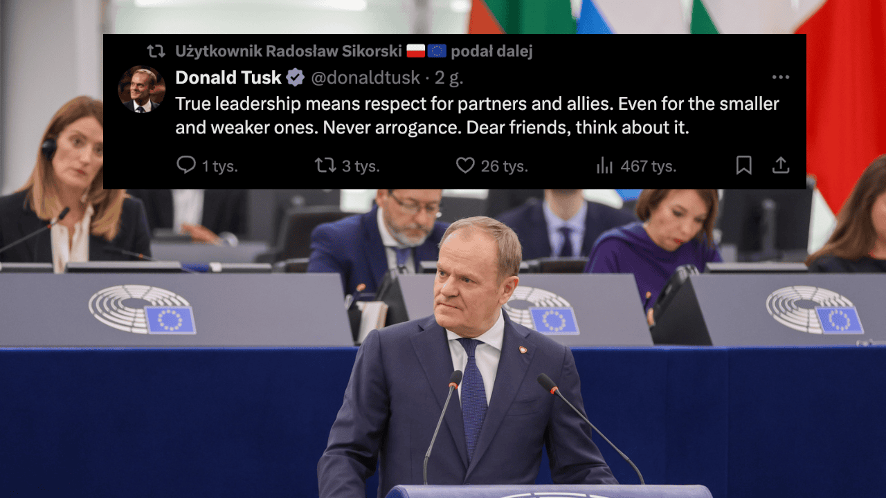 Donald Tusk, wpis