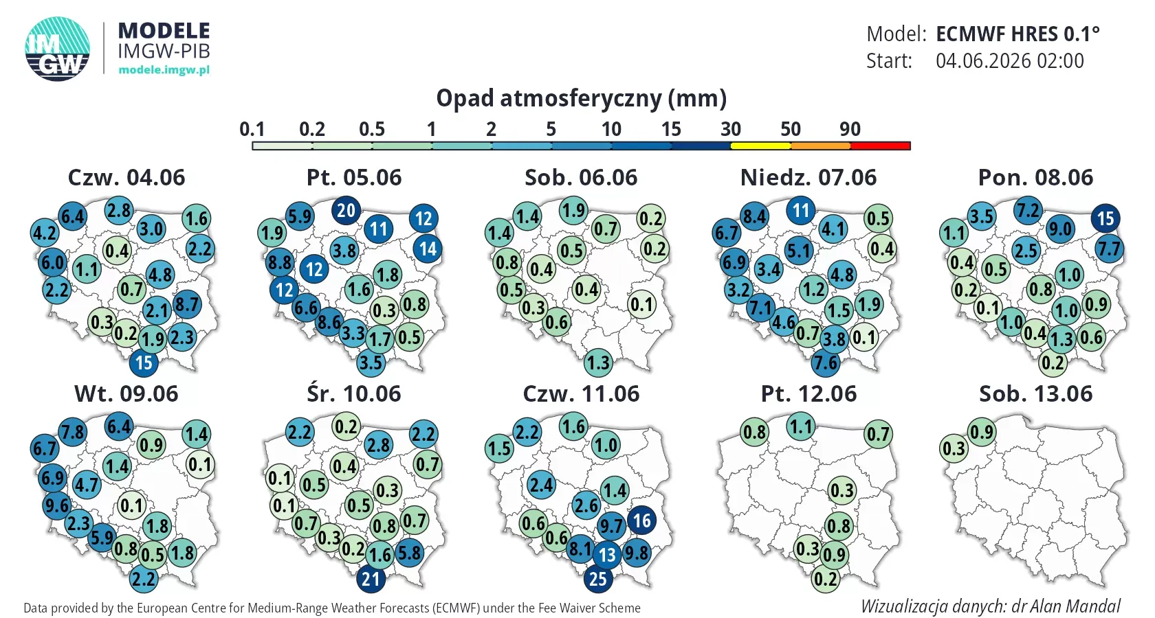 Załamanie pogody w długi weekend. Burze i ulewy. IMGW wydało ostrzeżenia dla kilku województw