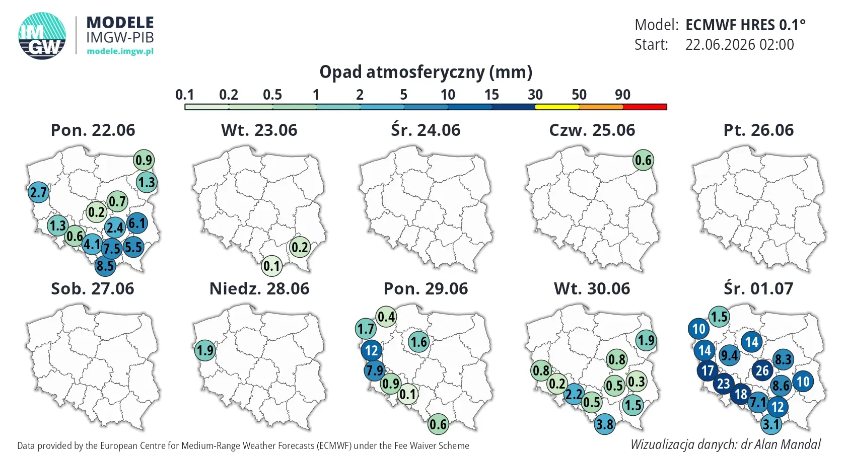 Gwałtowne burze z gradem uderzą w Polskę. Są ostrzeżenia najwyższego stopnia