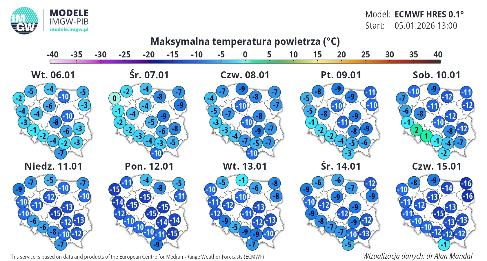 Atak zimy sparaliżuje Polskę. Nadchodzą mrozy do -20 stopni i potężne śnieżyce