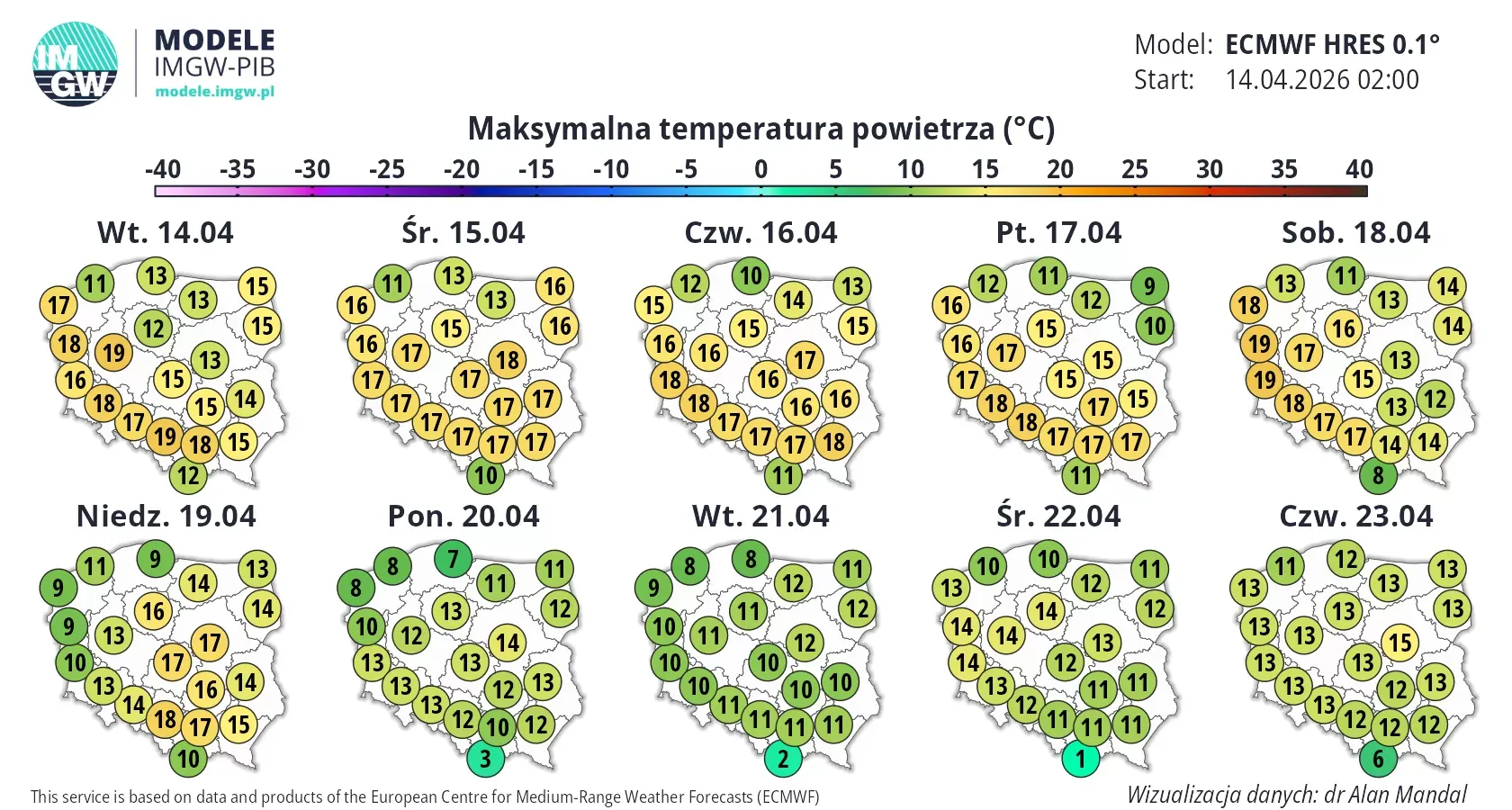 Pochmurnie i deszczowo w dużej części Polski. Kiedy warto mieć przy sobie parasol?