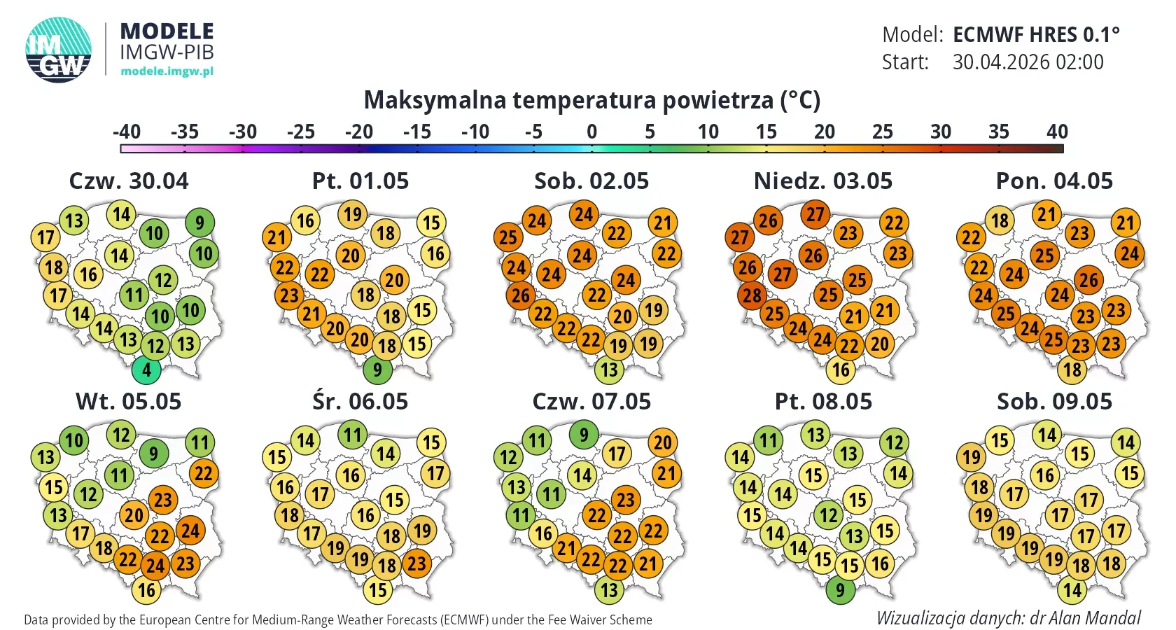 Nagłe zmiany pogody w Polsce. IMGW ostrzega, wydano alerty dla 15 województw 