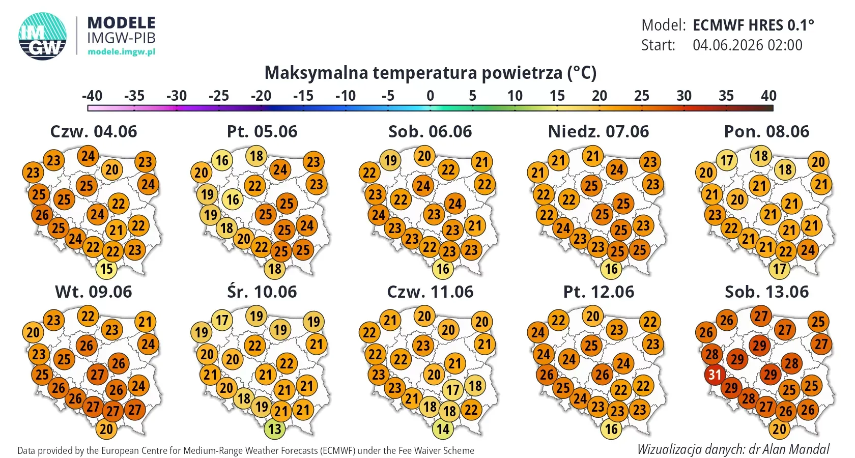 Załamanie pogody w długi weekend. Burze i ulewy. IMGW wydało ostrzeżenia dla kilku województw