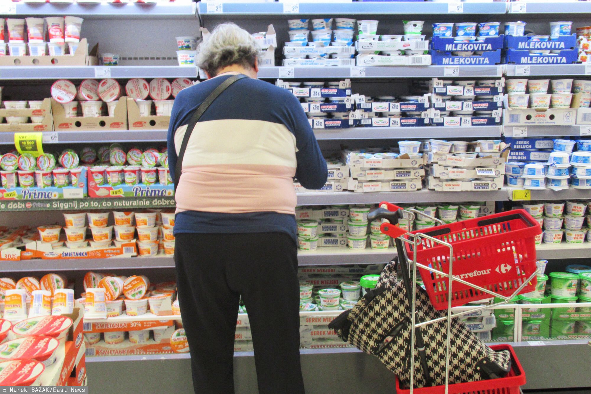 Pani Basia w sklepie 