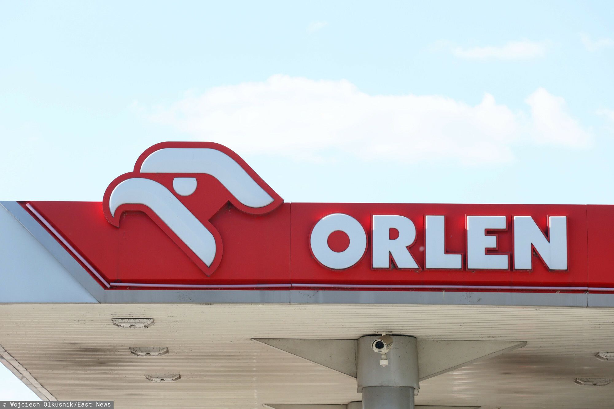 Orlen, stacja, logo firmy