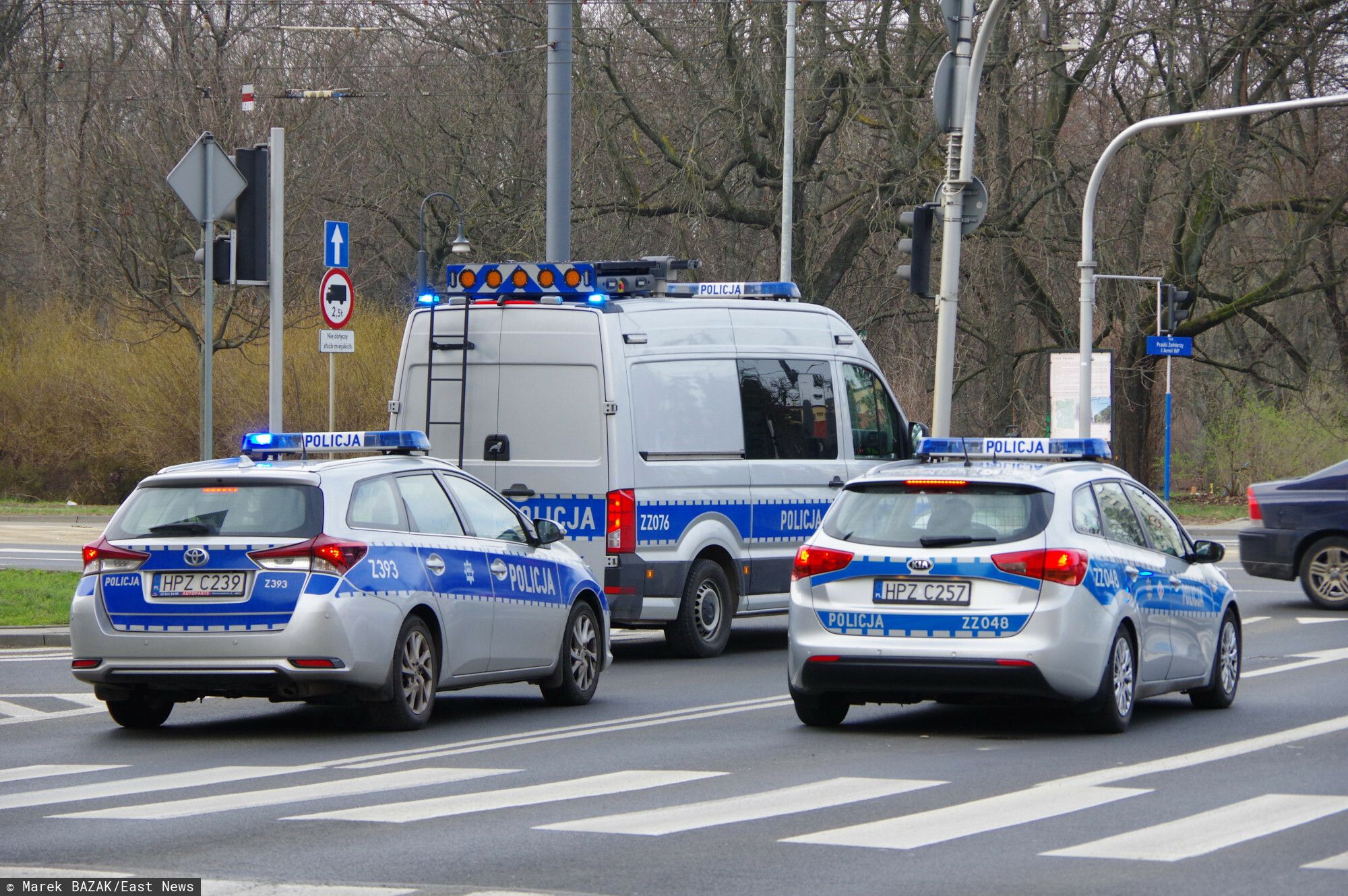 radiowozy policyjne