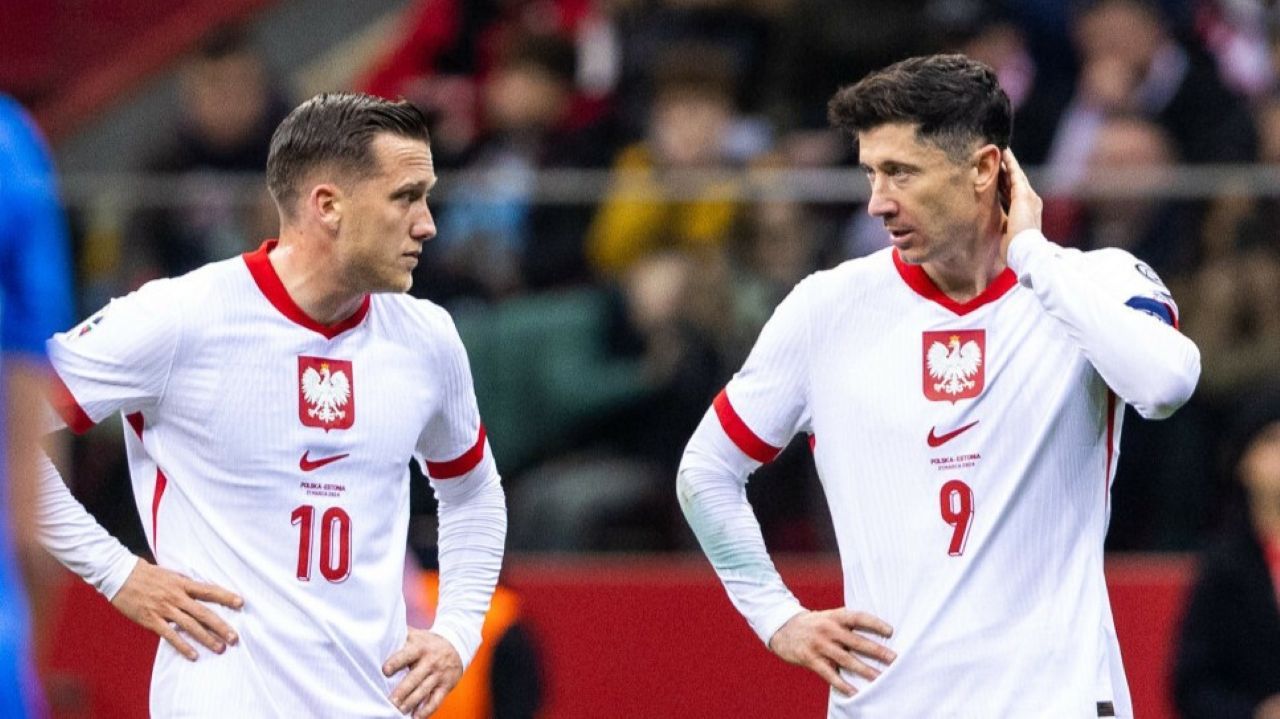 Piotr Zieliński i Robert Lewandowski