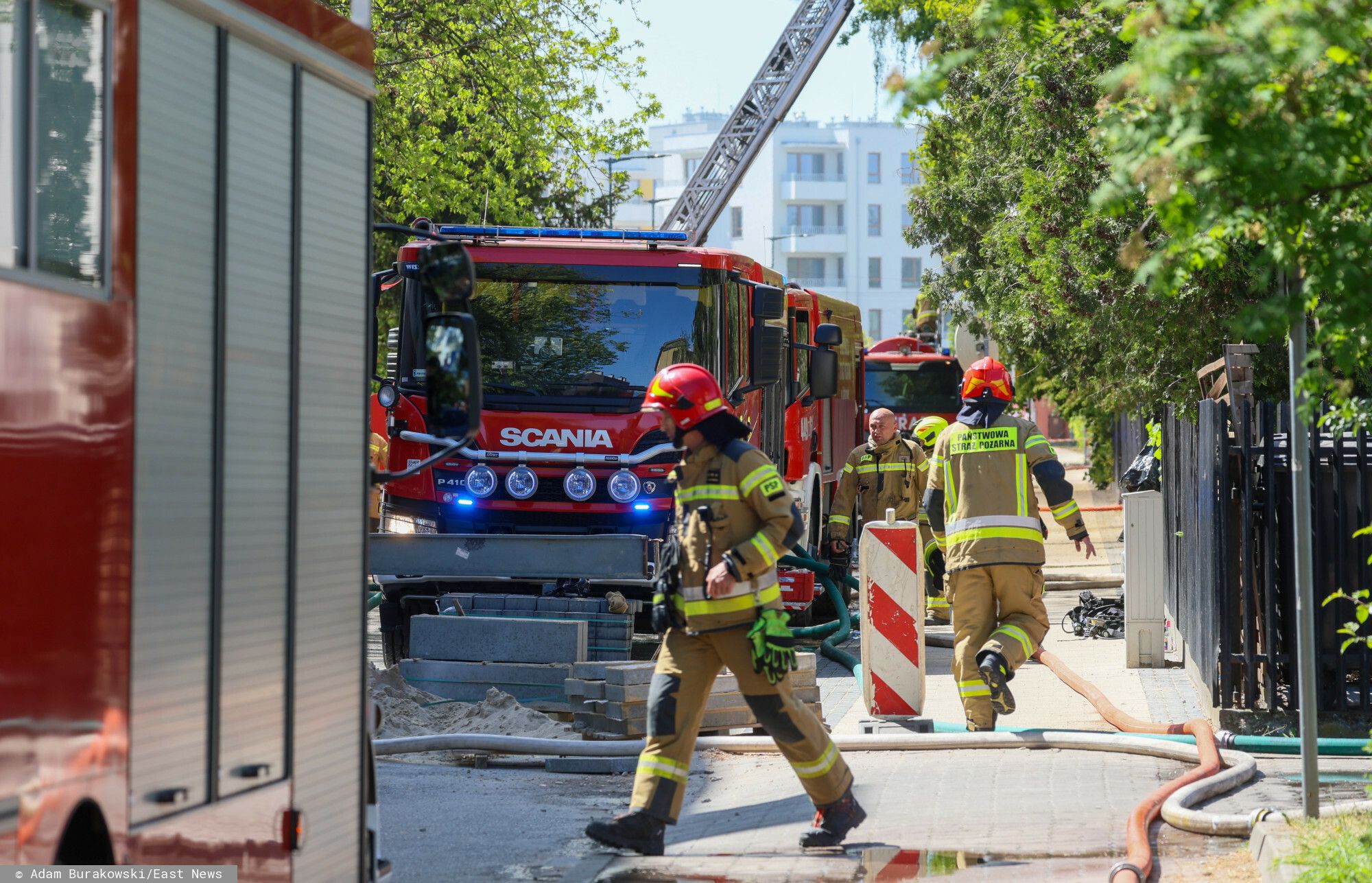 Pożar w polskiej szkole. Ponad 400 osób ewakuowanych