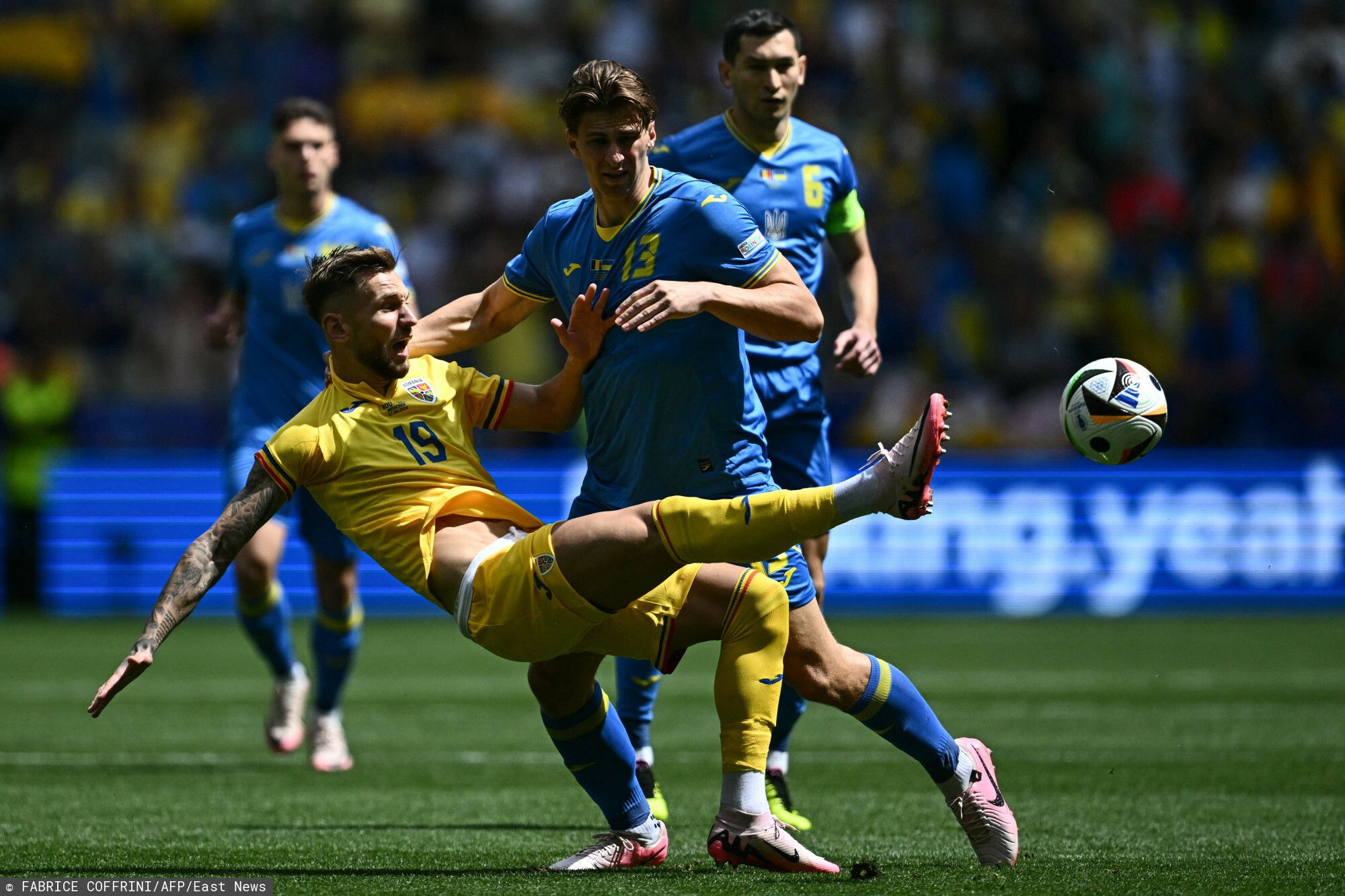 Mecz Euro 2024 Ukraina - Rumunia
