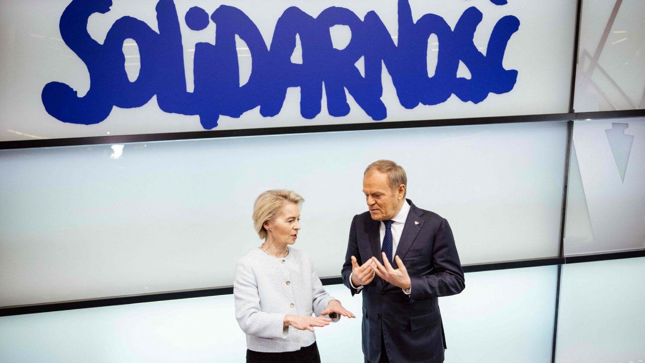 donald tusk, ursula von der leyen