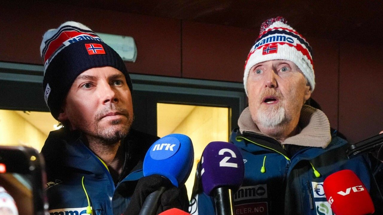 Magnus Brevig i Jan-Erik Aalbu