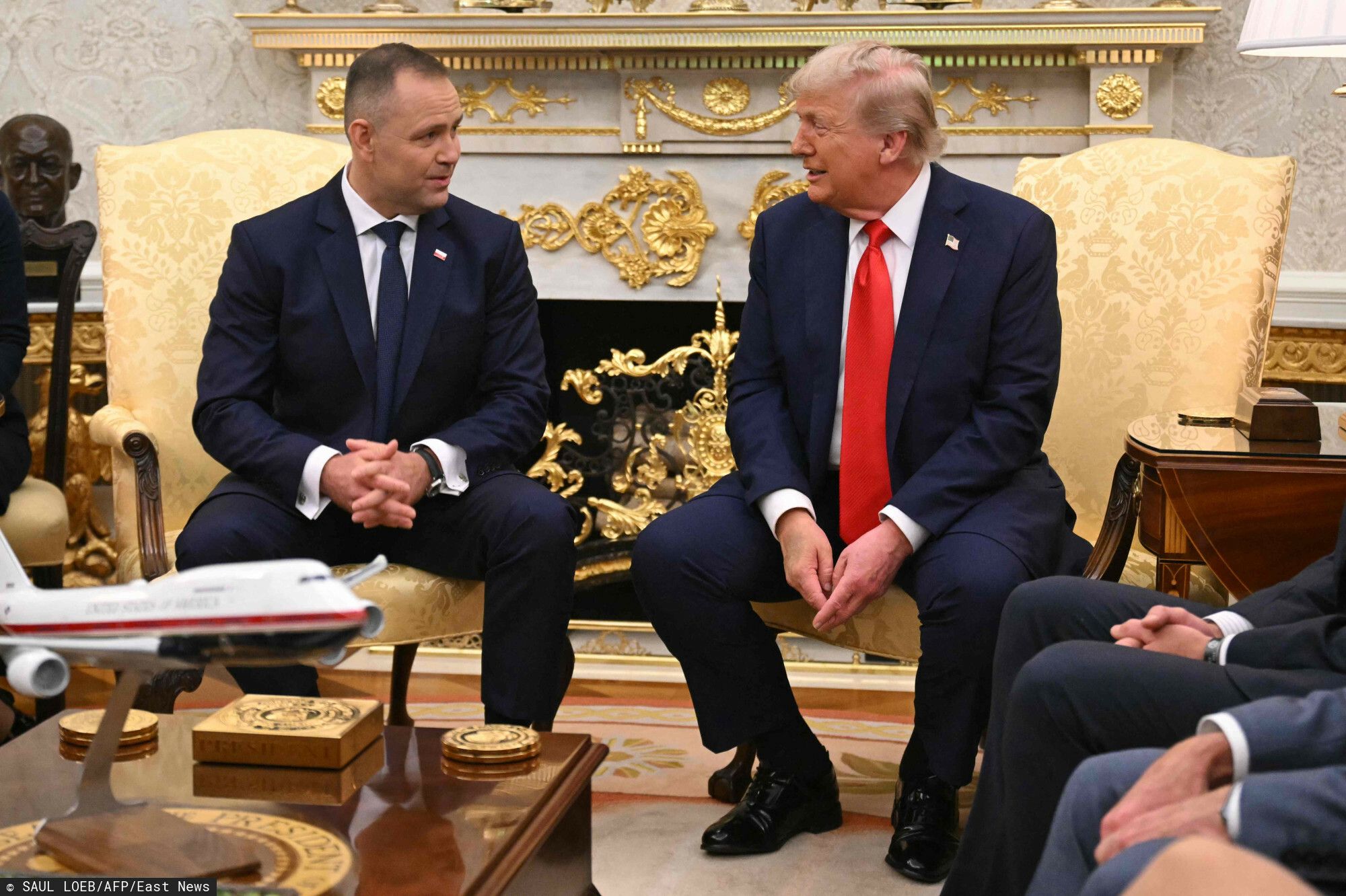 Nawrocki wyróżniony przez Trumpa, zjawił się na bankiecie. "Jedyny prezydent innego państwa”