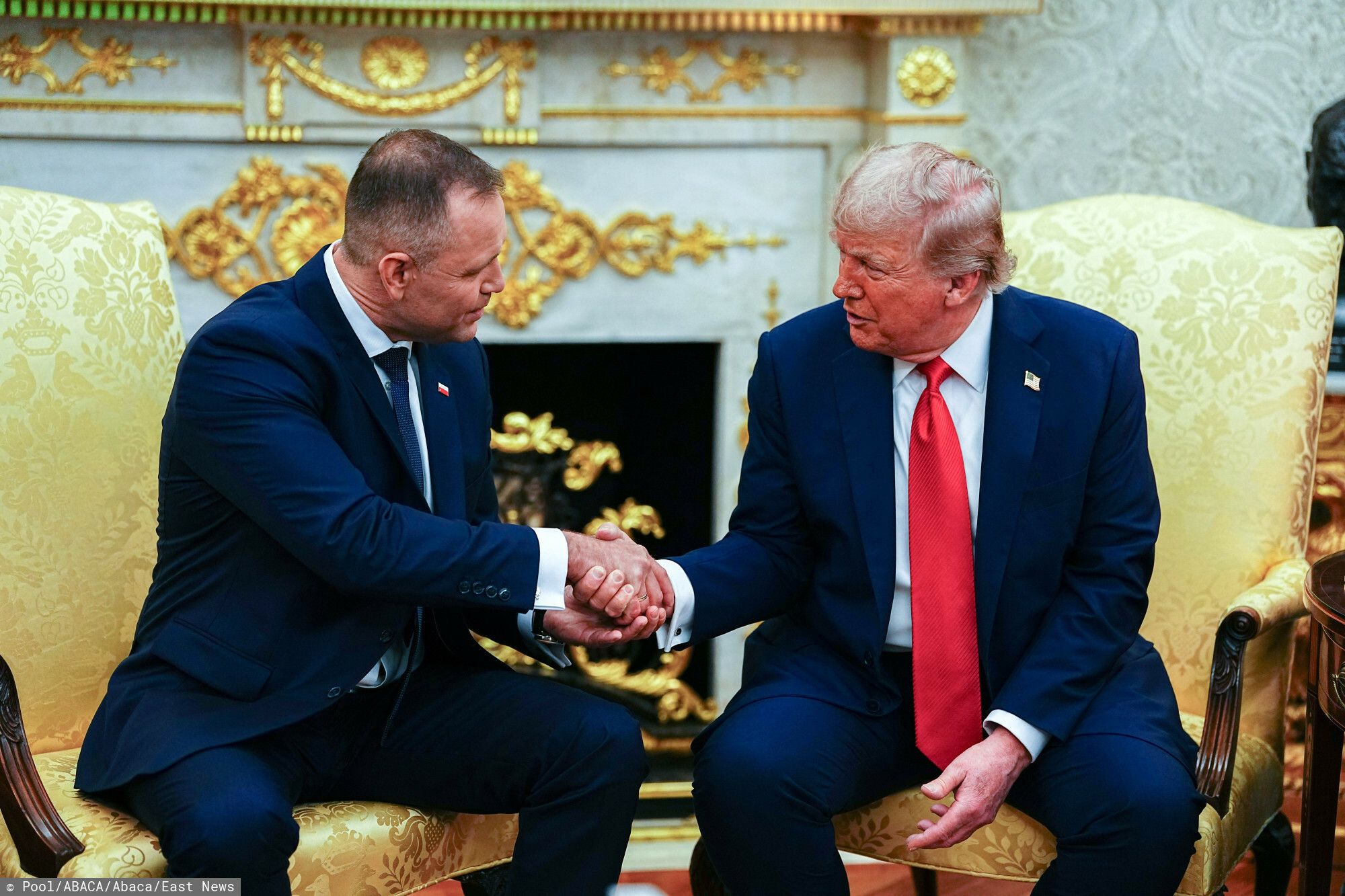 Karol Nawrocki i Donald Trump