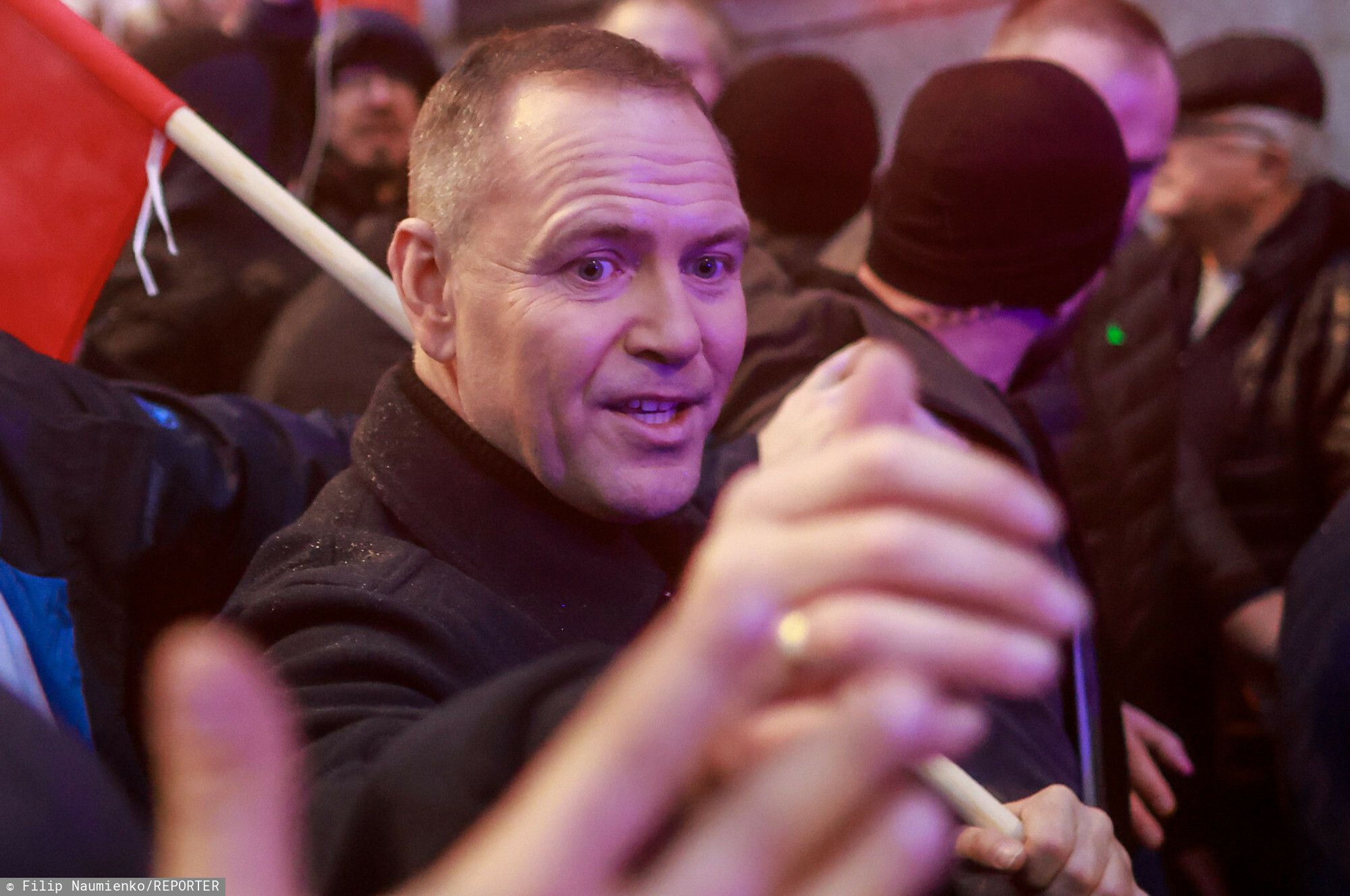 Nawrocki bezlitośnie krytykuje polskie gwiazdy. Te słowa wykrzyczał w trakcie Marszu