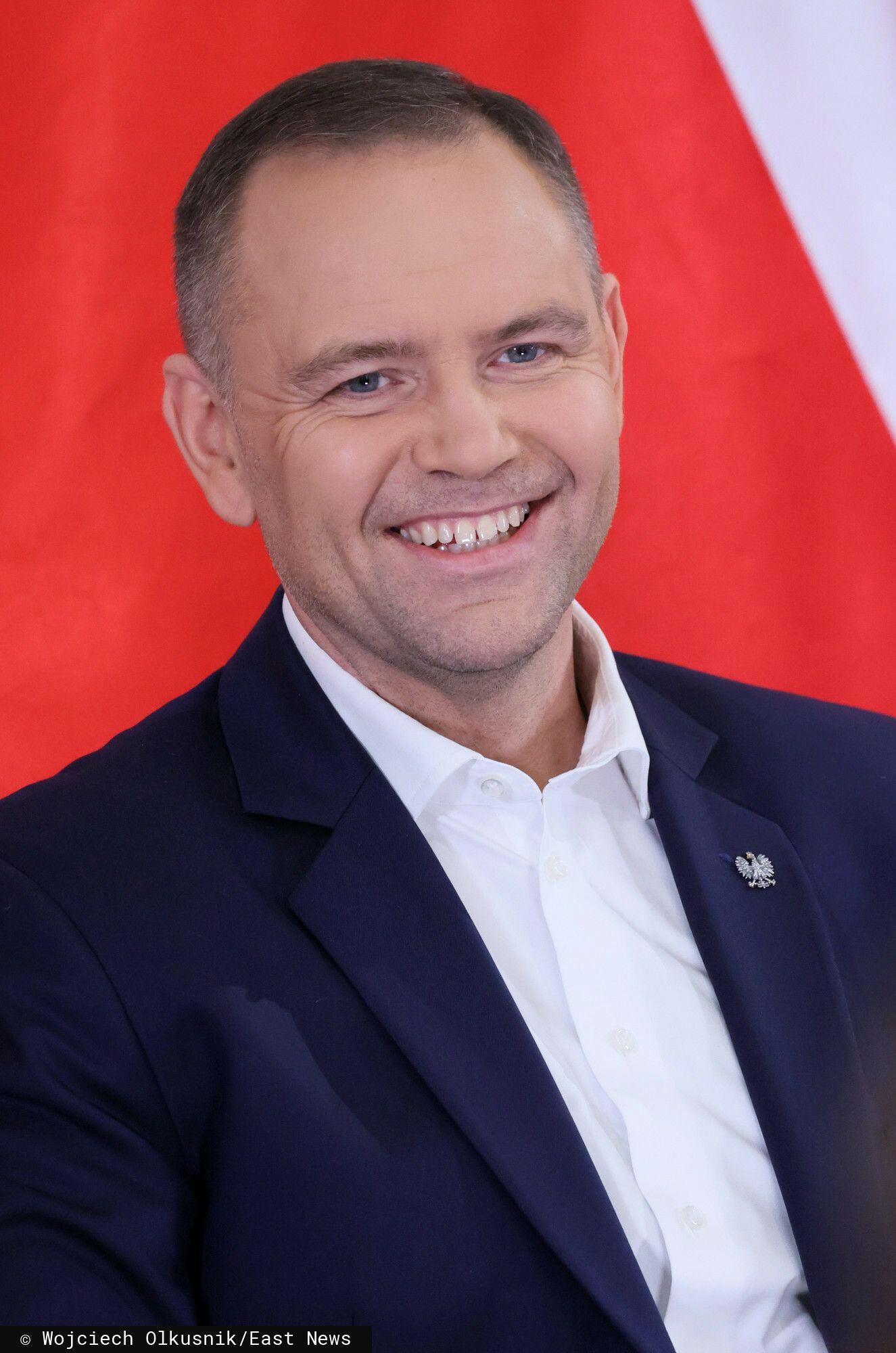 Nawrocki na pielgrzymce kibiców na Jasną Górę. Nagle zwrócił się do Polaków