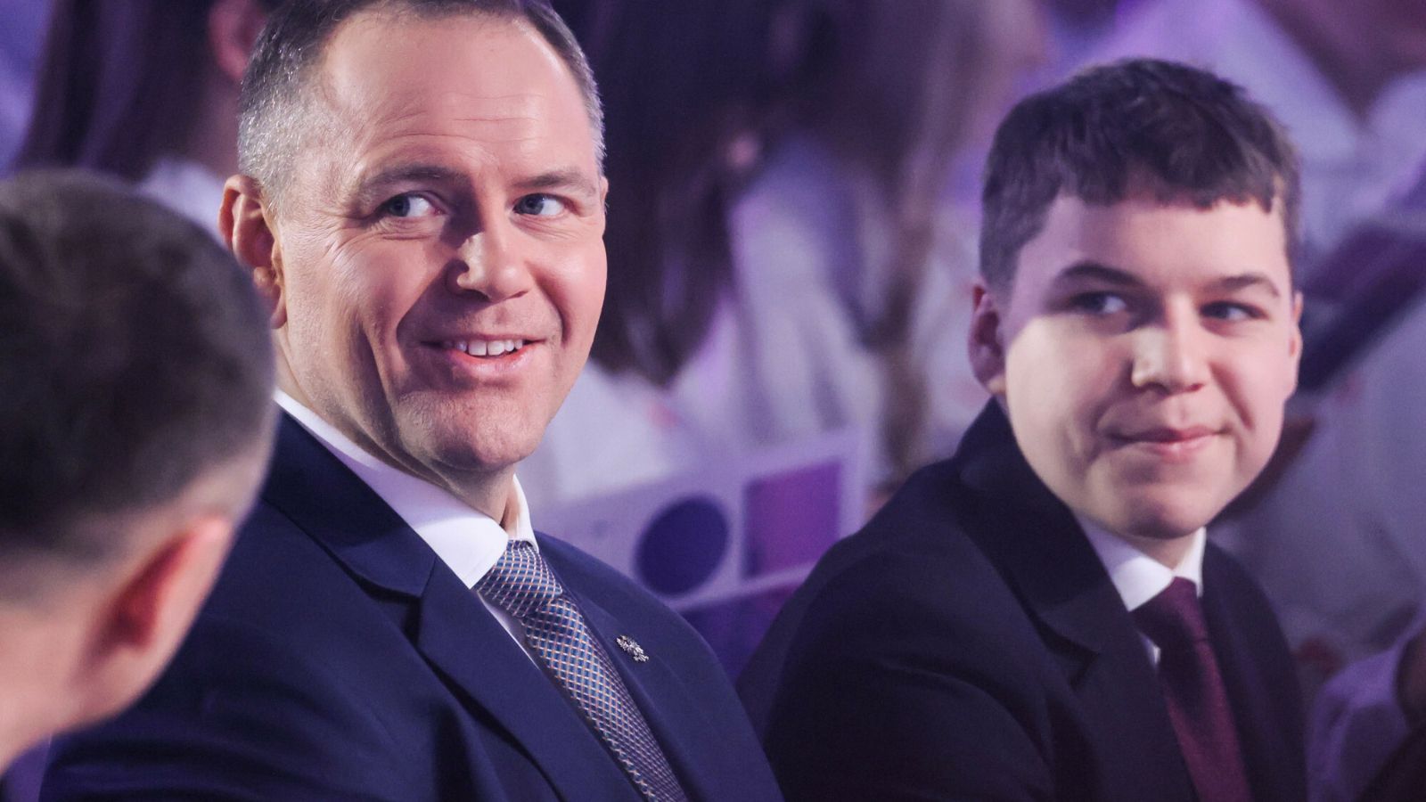 Kamery uchwyciły Karola Nawrockiego tuż przed startem Igrzysk Olimpijskich. Tak się zachował