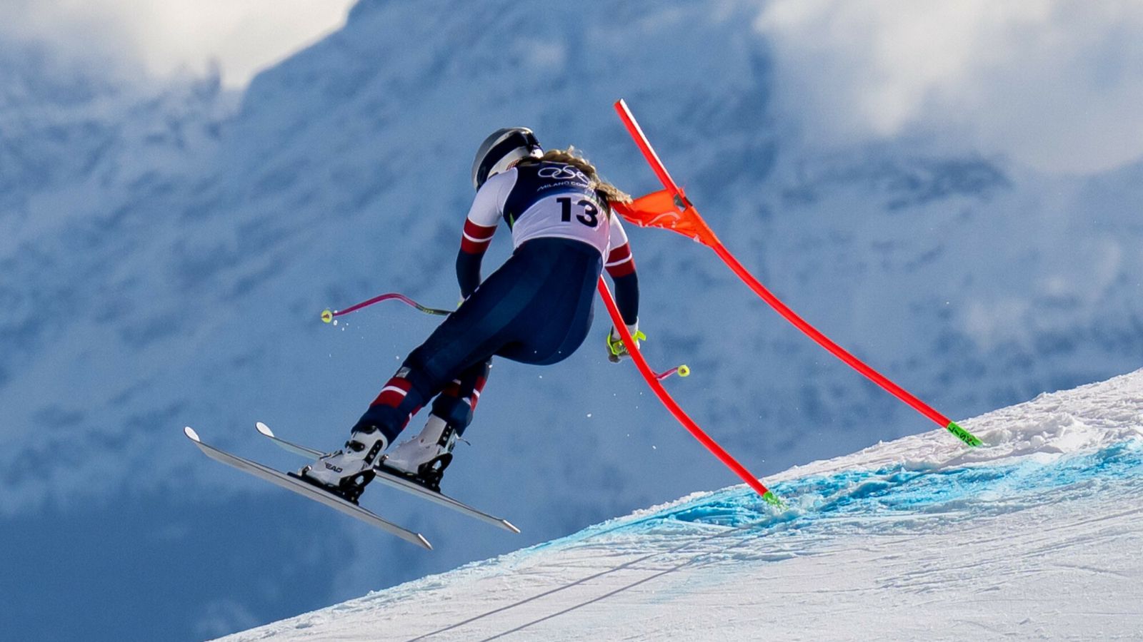 Koszmarny  wypadek na igrzyskach, stok przeszyły krzyk i płacz legendy. Kibice zakrywali oczy