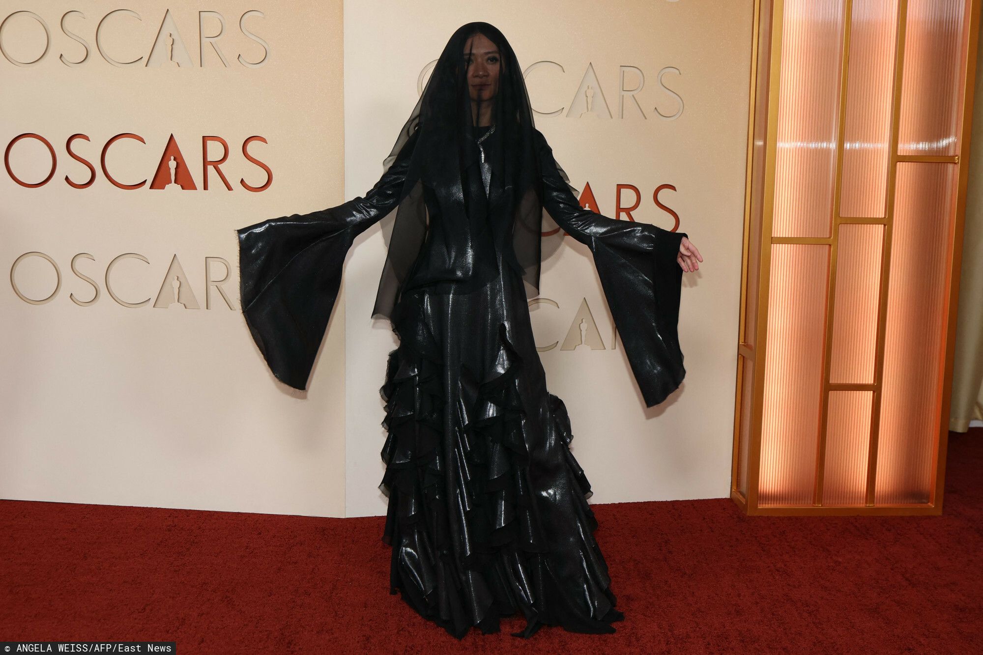 Cała zasłonięta wkroczyła na oscarową ściankę. Wielu nie poznało wielkiej gwiazdy