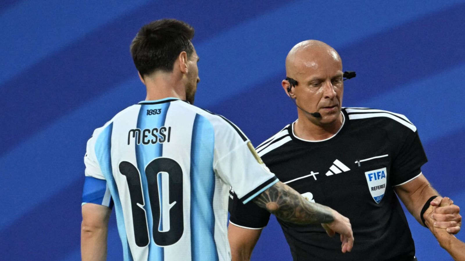 Marciniak, Messi, mundal