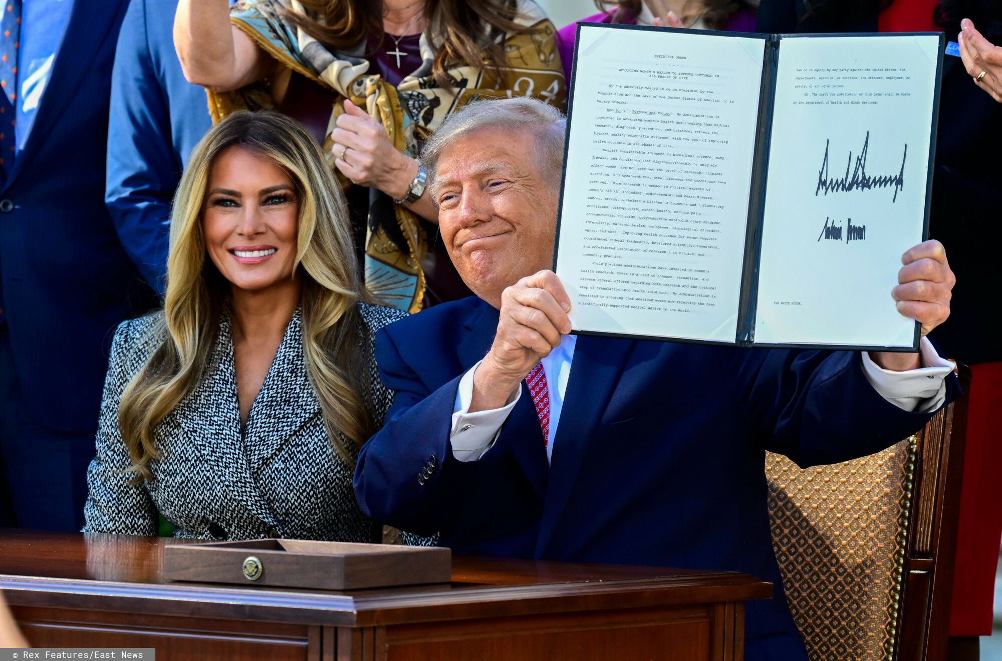 Donald Trump bezwstydnie zakpił ze swojej żony Melanii. Granice zostały przekroczone