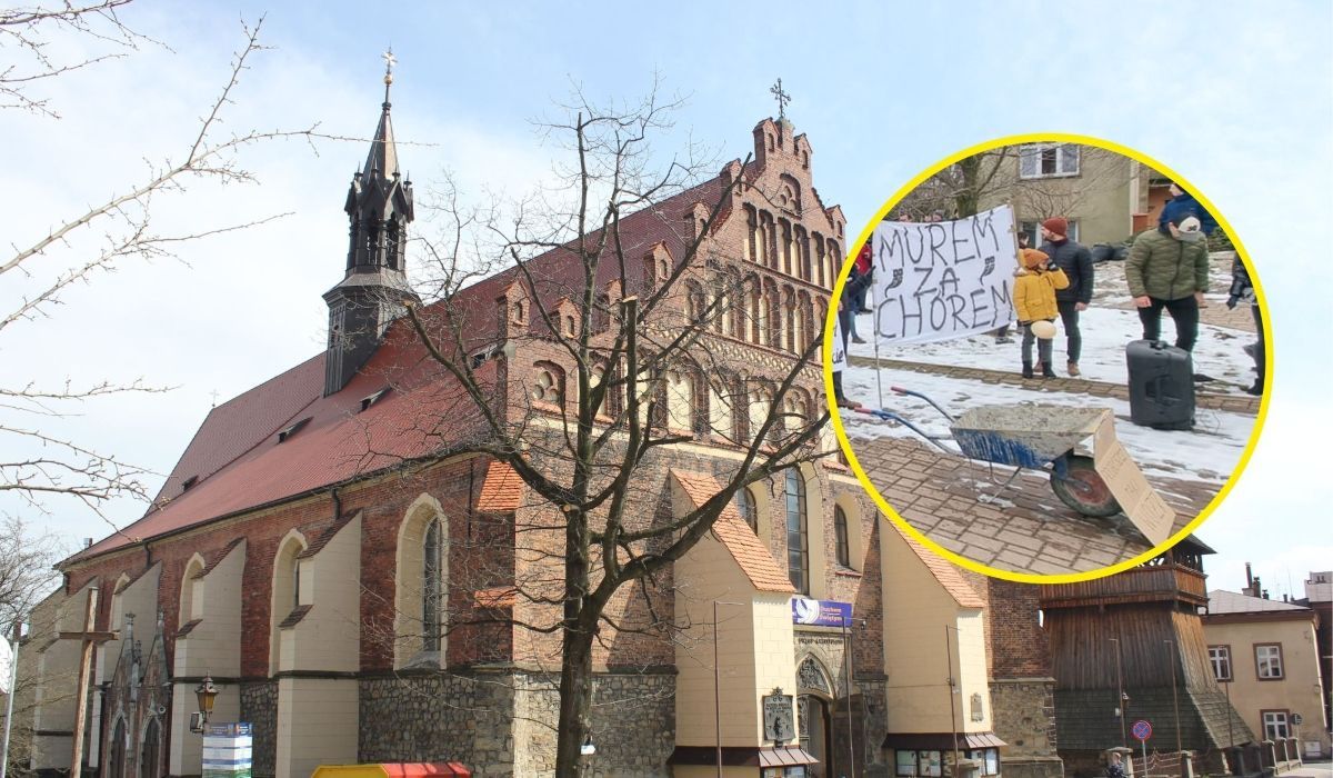 Małopolskie: Dantejskie sceny w Bochni. Parafianie chcieli wywieźć proboszcza na taczce