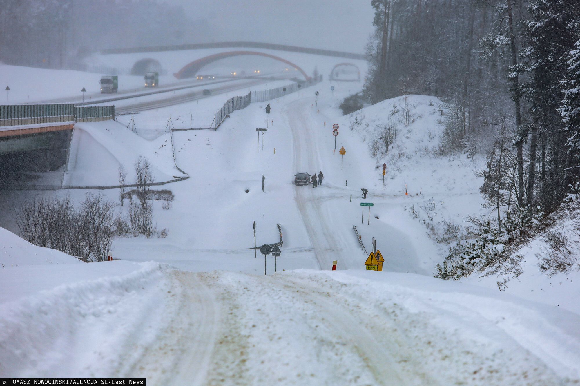 Zaczęło się. Drugi atak zimy w Polsce. Będą wzmożone kontrole
