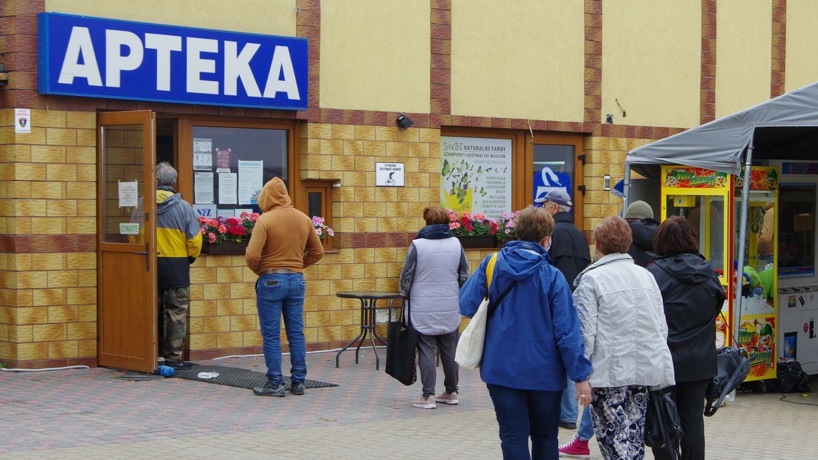 Apteka, kolejka