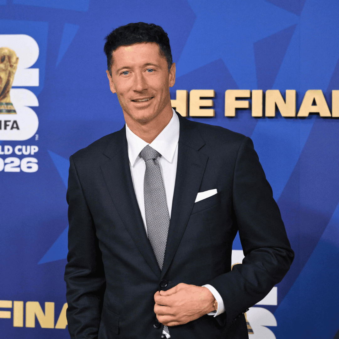 Lewandowski bez żony na finale MŚ. Dlatego nie było z nim Ani