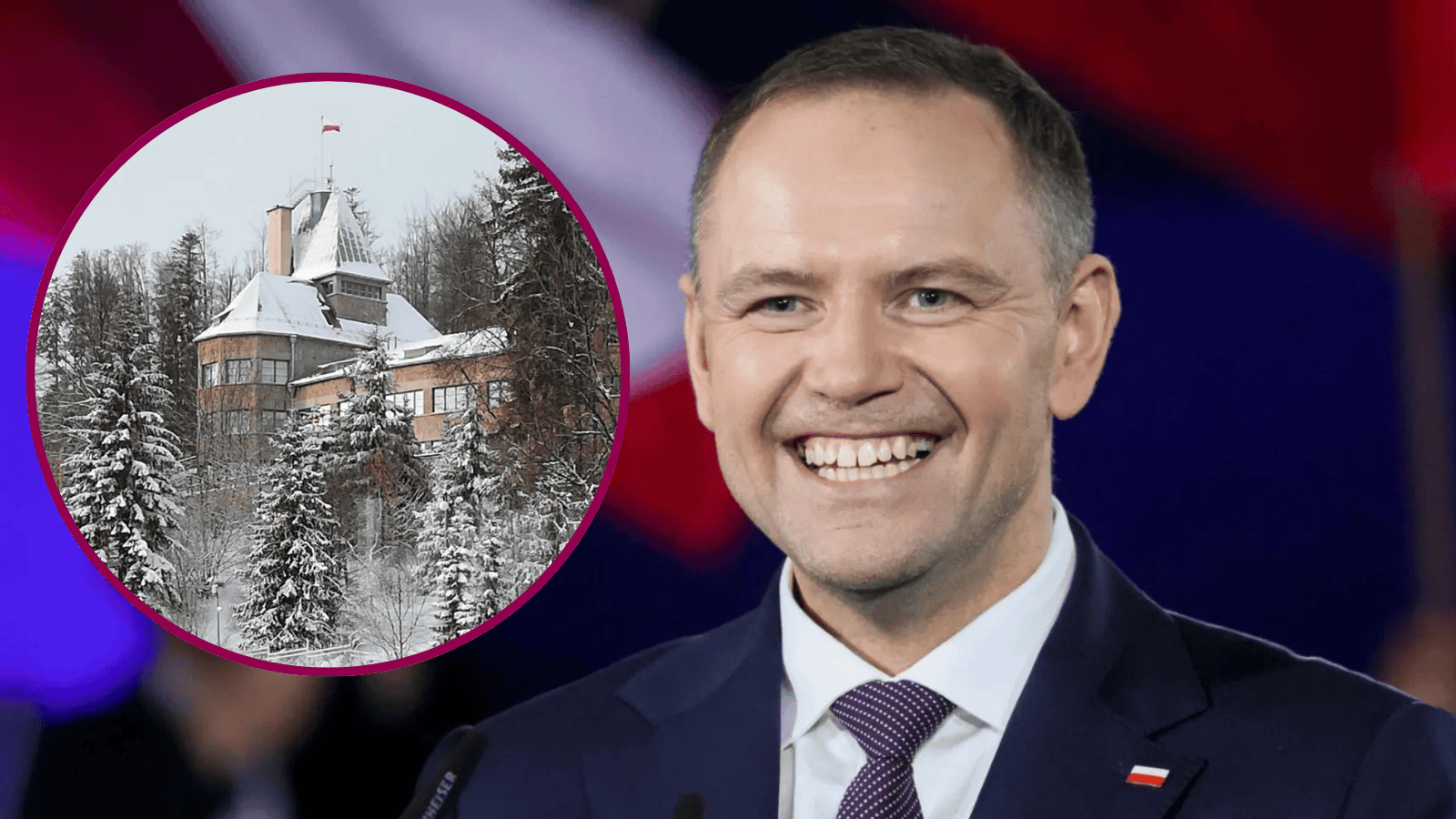 To tu Nawroccy spędzą zimowy urlop. Spektakularna rezydencja